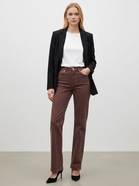 Everlane | The Column Jean | Bitter Chocolate NWT size 30 Long